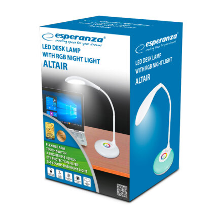 Esperanza Altair Asztali LED és RGB éjjeli lámpa