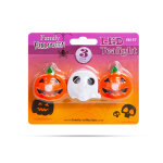 Halloween-i teamécses szett - tök, szellem - elemes - 3 db/csomag