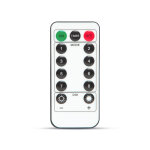 Pókháló fényfüggöny pókkal - melegfehér 60 db LED - USB-s