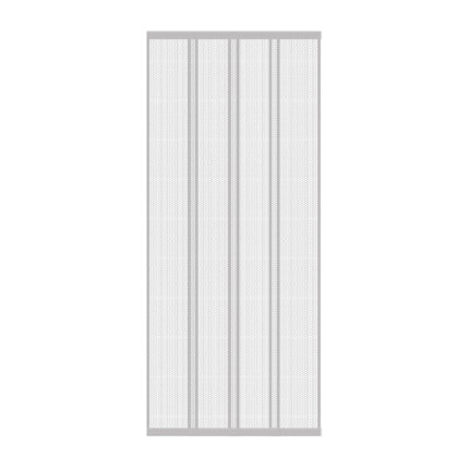 Szúnyogháló függöny ajtóra 100x220 cm - Fehér
