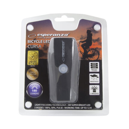 Elemes első bicikli lámpa - Esperanza Cursa EOT018