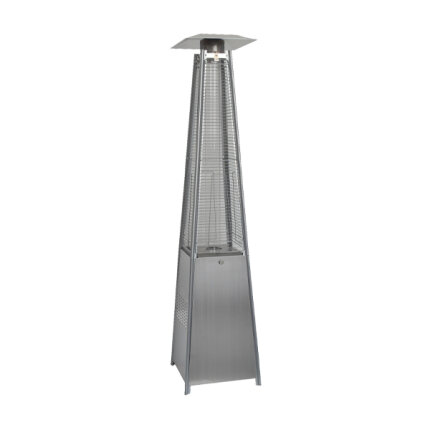 GardenLine Rozsdamentes acél gázos teraszfűtő - 227 cm