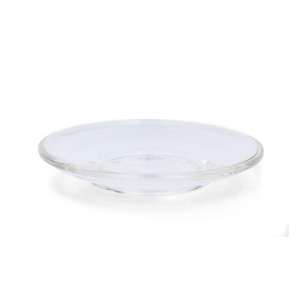 Poháralátét készlet (6 db) - 10,5 cm - Átlátszó
