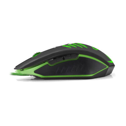 Vezetékes gaming egér háttérvilágítással - Esperanza Claw EGM209G - Zöld
