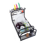 Loft stílusú konyhai csepegtető - 55x29x31 cm - Fekete
