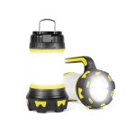 Akkumulátoros kemping lámpa oldalsó fénnyel - 2400 lumen - 16,7x13 cm