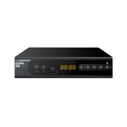 Digitális TV adóvevő - Esperanza DVB-T2 EV106R