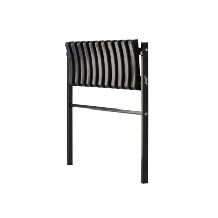 Összecsukható pad temetőbe - 68 cm - Fekete