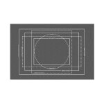 Feltekerhető puzzle szőnyeg szortírozó tálcákkal - 67x115 cm