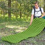 Bestway felfújható túramatrac - 188 x 58,5 x 6,5 cm - Zöld