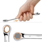 Professzionális villás-krova kulcskészlet – 10 db (8-24 mm)