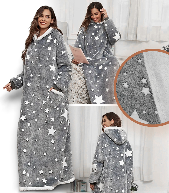 6793727e72024ebf3d2aef61_BLUZOKOC-SZARY-W-GWIAZDKI-PONCZO-BLUZA-Z-KAPTUREM-KIESZEN-DLUGI-POLAR-OVERSIZE-100-POLIESTER-DLA-MLODZIEZY-DOROSLYCH008