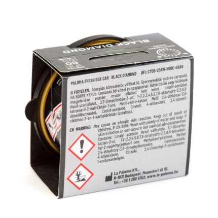Illatosító - Paloma Fresh box - Black Diamond - 25 g