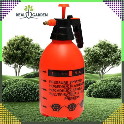 Kézi nyomáspermetező – 3L, narancssárga