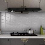 Öntapadós falpanel – márványhatású dekorcsempe, 30×15 cm, 16 db-os szett