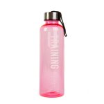 Sport kulacs - műanyag, átlátszó - 550 ml - 3 színben