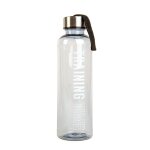 Sport kulacs - műanyag, átlátszó - 550 ml - 3 színben