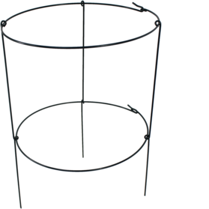 Növénytámasz kerek 90 cm, zöld