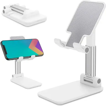 Összecsukható telefon- és tabletállvány, tartó