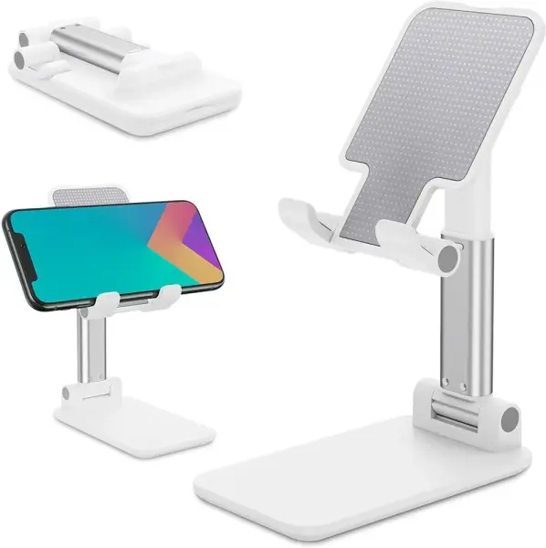 Összecsukható telefon- és tabletállvány, tartó