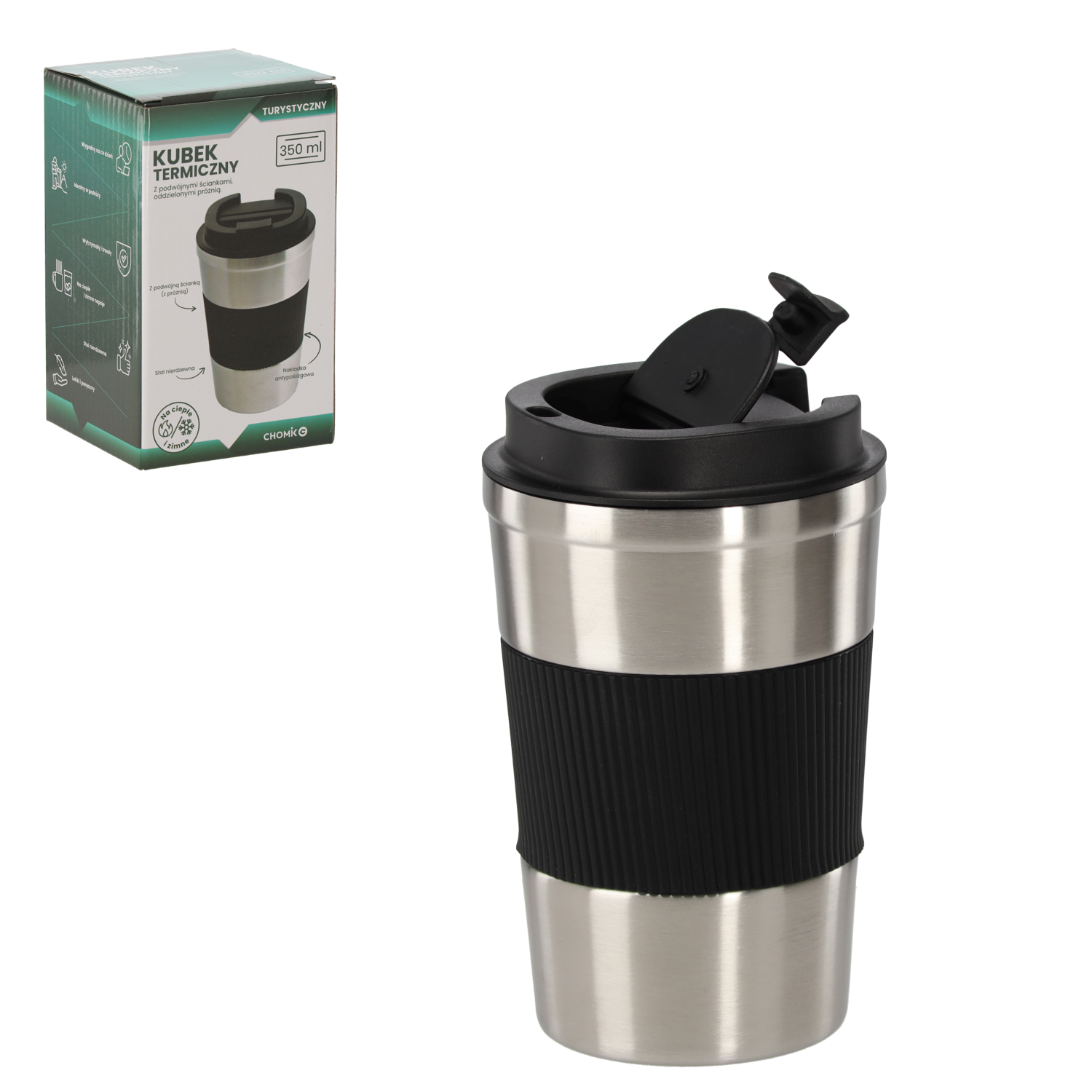 Rozsdamentes termosz bögre 350 ml Rozsdamentes termosz bögre 350 ml