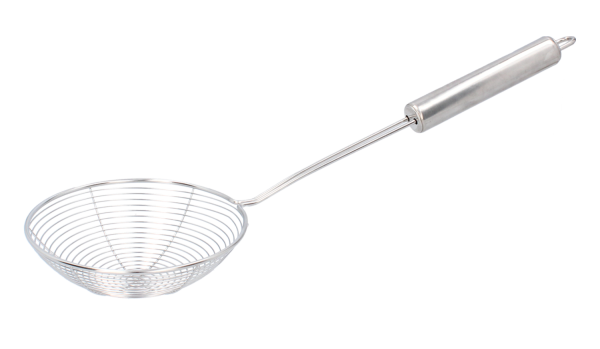 Fém szűrő fogóval 17,5 cm